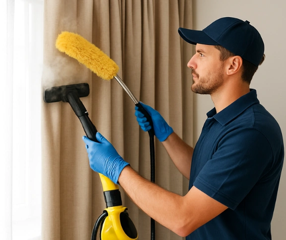 Trusted blind cleaning technician Matty Curtain Cleaning arncliffe-nsw QLD